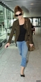Ashley arriving @ Heathrow Airport - twilight-series photo