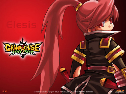  Grand Chase Elesis achtergrond