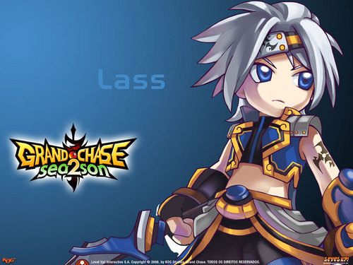  Grand Chase Lass achtergrond
