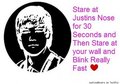 Justin Bieber Staring Picture - justin-bieber photo