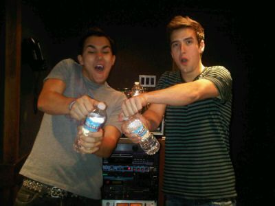  Logan and Carlos in the Recording Studio