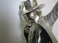 Michael Jackson Silver Statue - michael-jackson fan art