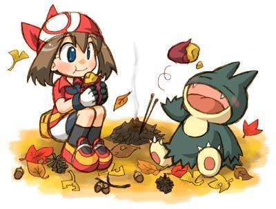  Pokemon and the trainer~!!!!