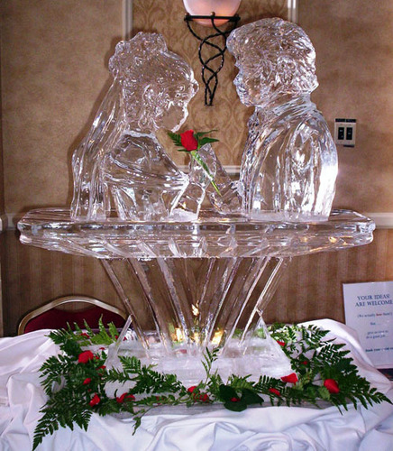  Romantic Ice Sculpture This Way