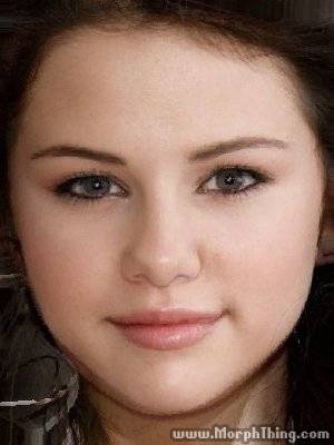  miley cyrus morphed with selena gomez