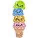 Cute ice cream stacked - ice-cream icon