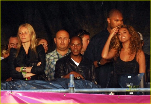  Gwyneth Paltrow Joins Бейонсе To Watch Jay-Z In концерт
