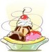 Ice cream sundae icon - ice-cream icon