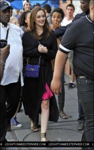  Leighton Meester on set- July 6th