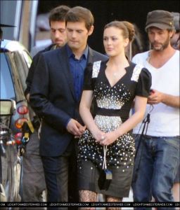  Leighton Meester on set- July 7th
