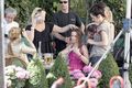 Leighton and Blake On Set July 8th Season 4 - gossip-girl photo