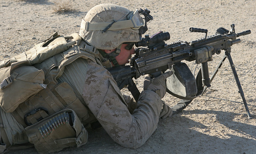  Marine Automatic fusilero, rifleman