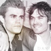 Paul & Ian - damon-and-stefan-salvatore icon