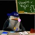 Skipper as a high school student - penguins-of-madagascar fan art