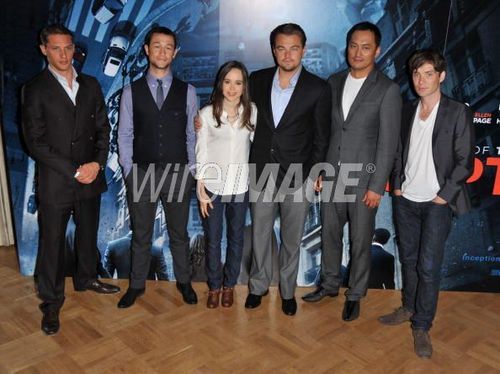  7th July ロンドン Premiere Inception Tom & Cast