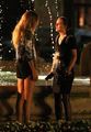 Blake & Leighton on set of "Gossip Girl" - blake-lively photo