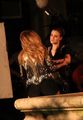 Blake and Leighton on set July 8th Season 4 - gossip-girl photo