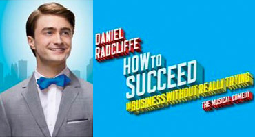  First Daniel Radcliffe foto from How to Succeed in Business Without Really Trying