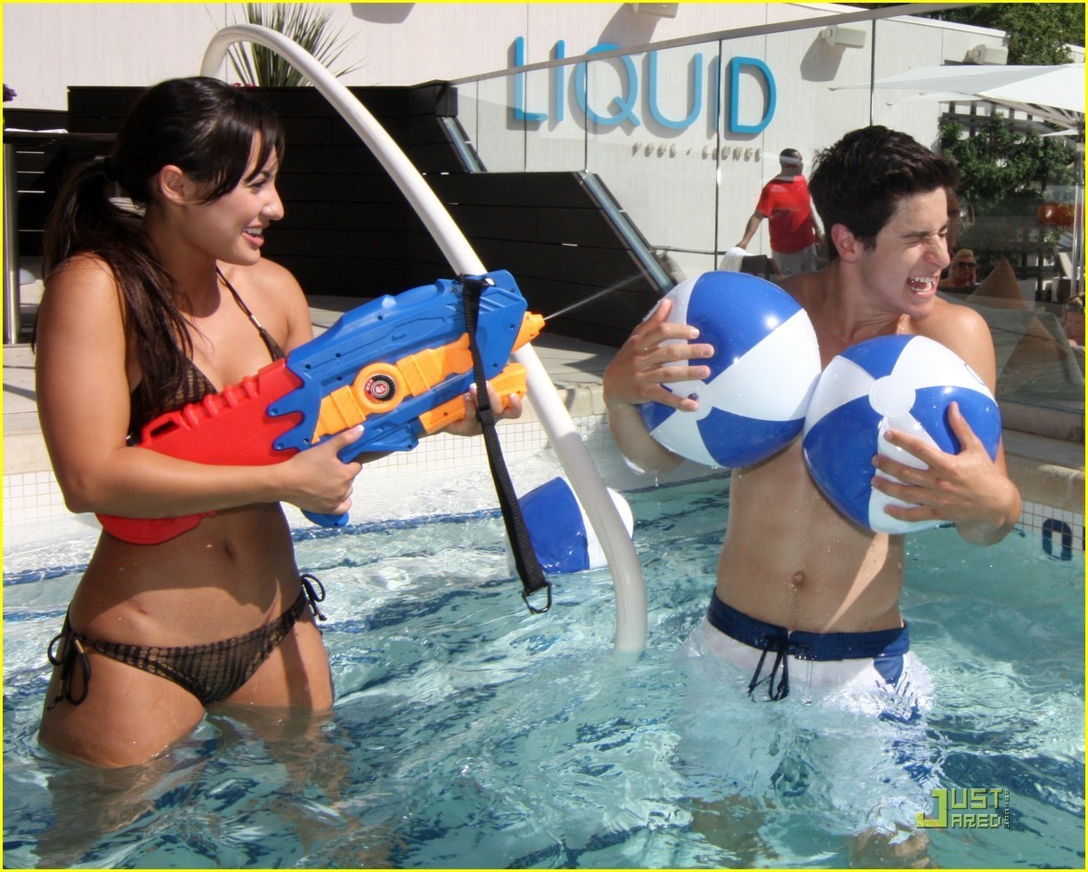 Photo of Francia Raisa & David Henrie: Water Fight! for fans of Fra...