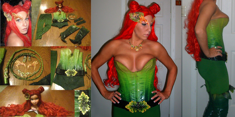 Photo of Poison Ivy Costume Halloween 2009 for fans of Poison Ivy. 
