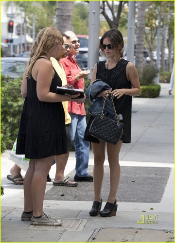  Rachel out in Beverly Hills