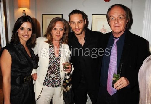  Tom with his parents 'Chips' & Anne and charlotte Riley