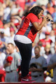 Amber Riley  Performing at the Major League Baseball Allstars Game   - glee photo