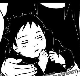 Sasuke as a baby