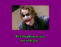 Laughing at you - the-joker photo