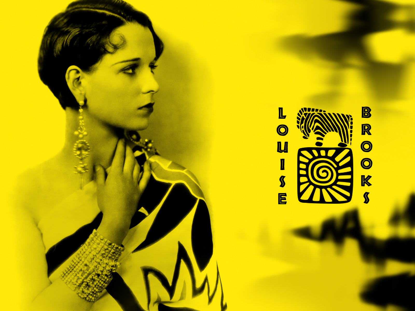 Wallpaper of Louise Brooks for fans of Louise Brooks. made by Sylvie.