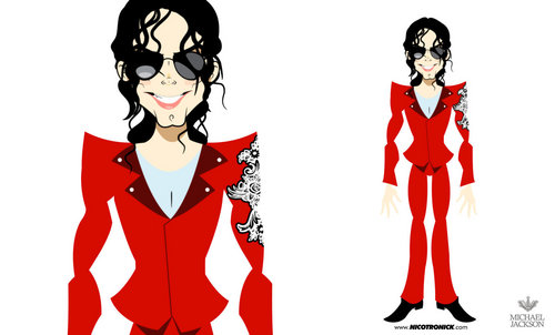 MJ desenhos animados