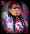 Michael's kissy face heehee XD - michael-jackson fan art