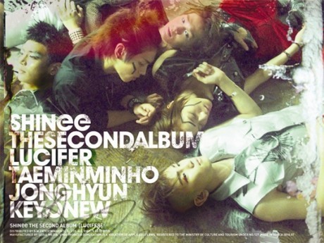 SHINee's cover for 2nd album Lucifer