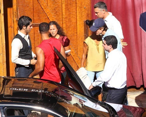  Tom Cruise with Will and Jada Smith at Saddle Ranch (July 12)