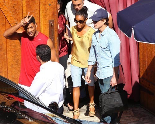  Tom Cruise with Will and Jada Smith at Saddle Ranch (July 12)