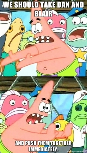  Because Patrick approves of dair.