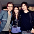 Paul, Nina & Ian - the-vampire-diaries fan art