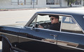Rob and Tom drivin around in an old Chevy - July 17th, 2010  - twilight-series photo
