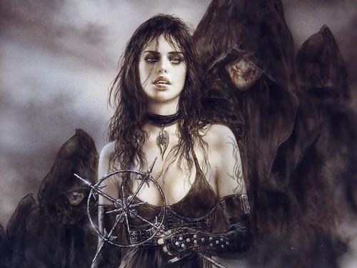 Vampire achtergronden door Luis Royo