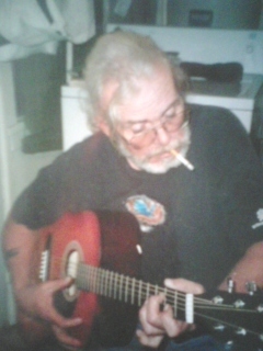 my dad on the guitar R.I.P dad