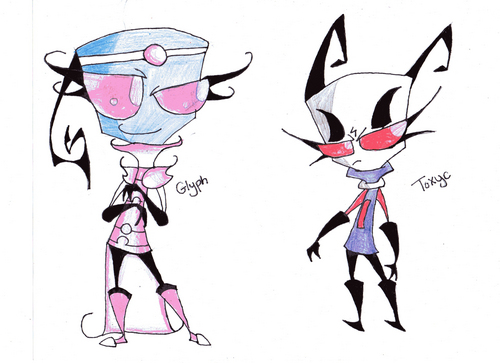  Adoptables:: Glyph And Toxyc
