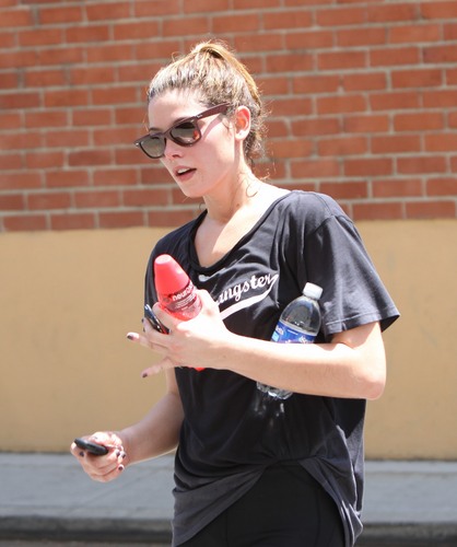  Ashley working out in Studio City 7-20
