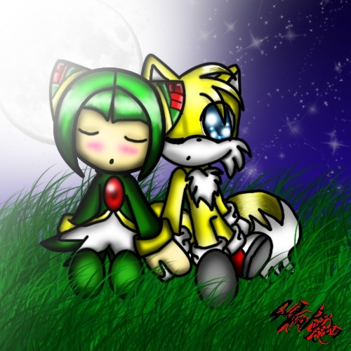 Chibi 4 .:Tails and Cosmo:.