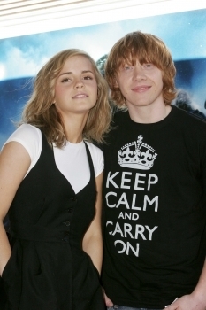 Emma and Rupert -  04.07.07: Order of the Phoenix Paris Photocall