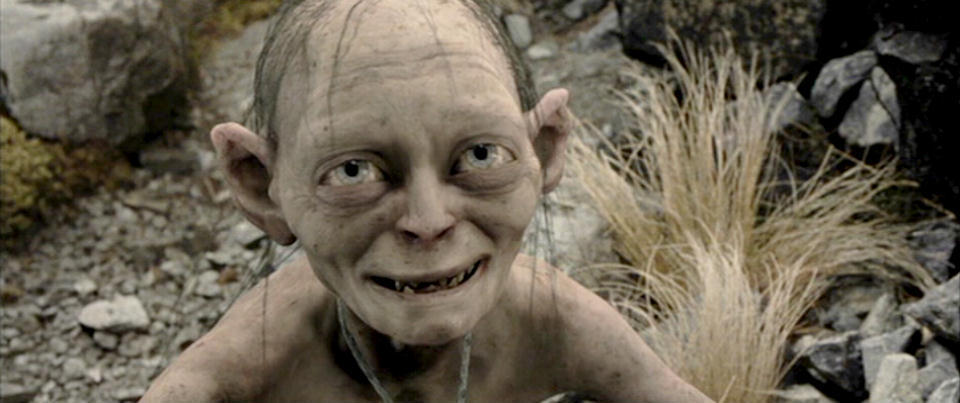 lord of the rings smeagol gollum dancing gif