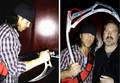 Me and Lindsey(Christian Kane) and my screen used scythe From Angel - buffy-the-vampire-slayer photo