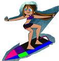 Nat's Surfing! WHOO!!! - total-drama-island photo