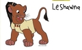 Request for taytrain97: LeShawna as a lion - total-drama-island fan art