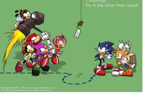 Run Sonic Amy Got A New Hammer