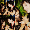 'Cause you don`t need to say you are in love♥ - ian-somerhalder-and-nina-dobrev fan art